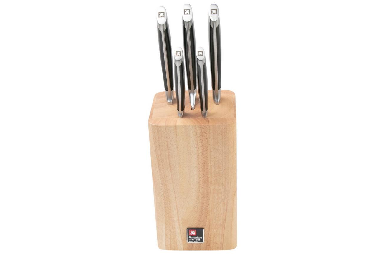 Richardson Sheffield R Vision RFR13000K358K20 5-delige messenset met blok
