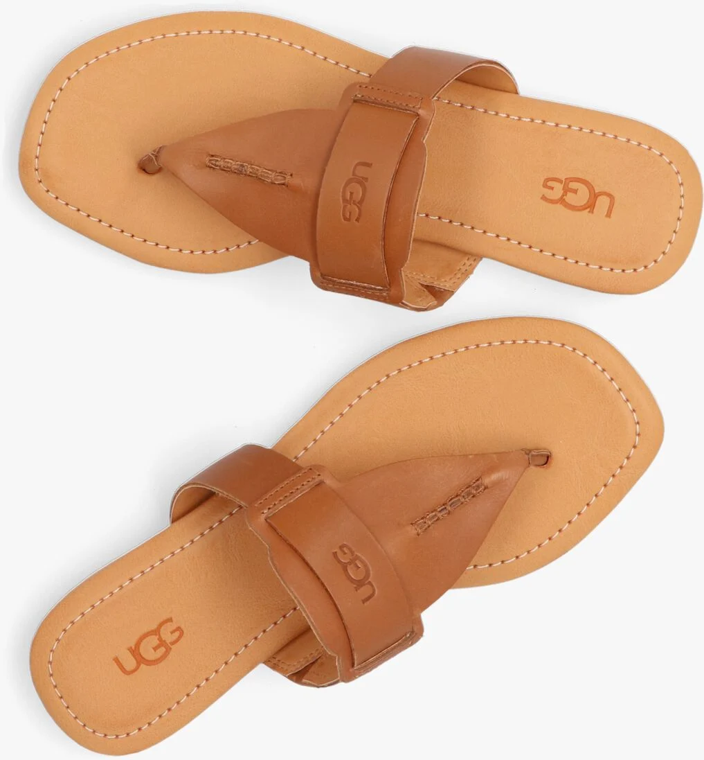 UGG cognac ugg slippers w gaila