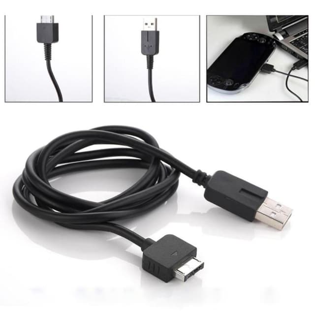 Sony PS Vita 1000 PSV1000 USB Data Sync Opladerkabel Opladningskabel Spiltilbehør