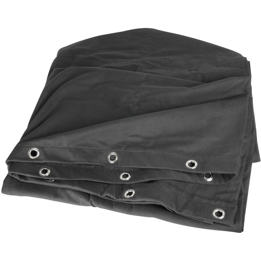 Adam Hall 0152X33 blackout doek 3 x 3 meter zwart