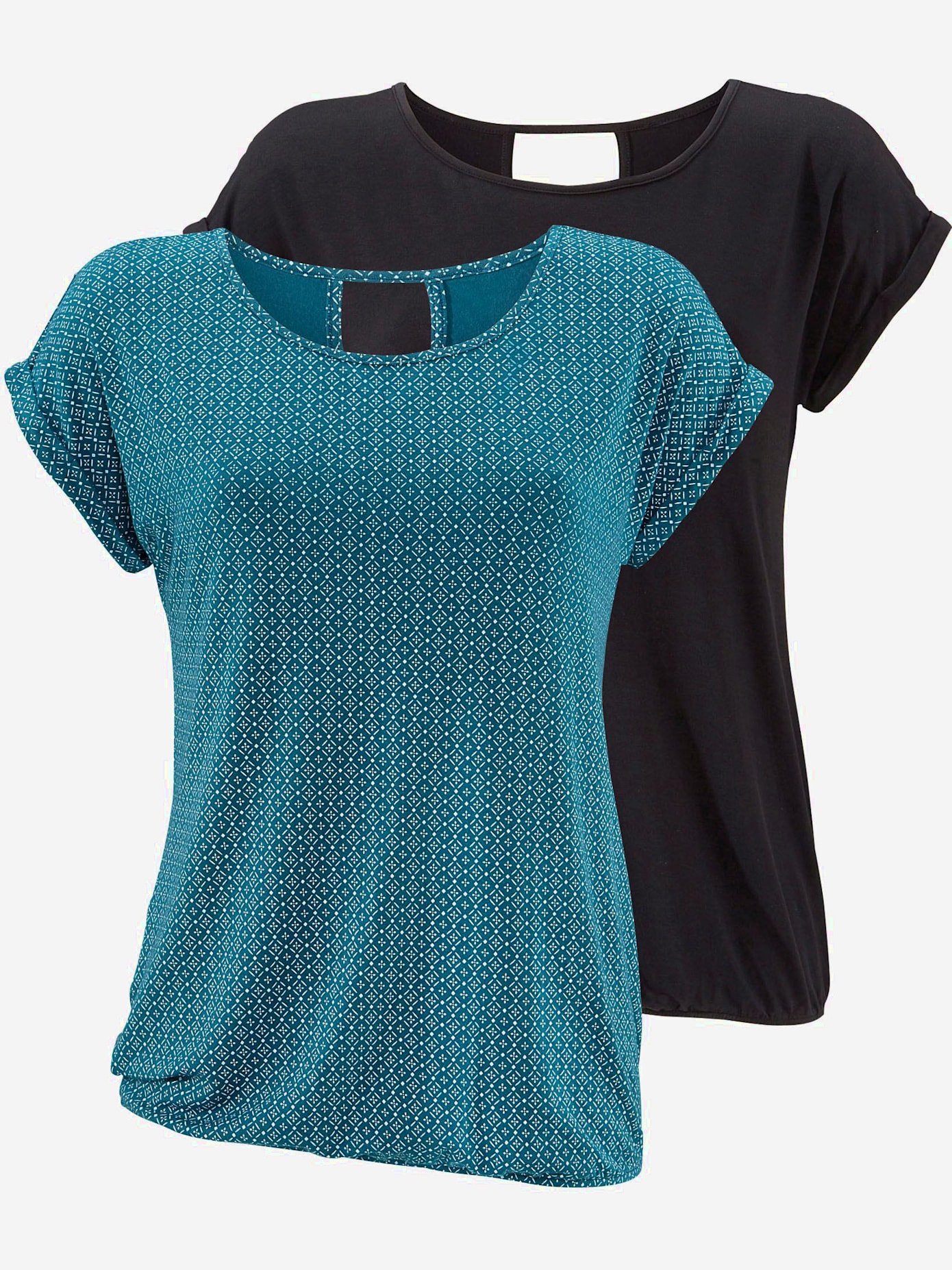 Lot de 2 t-shirts lascana