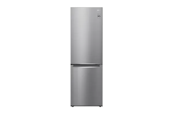 LG GBB61PZJMN - Køleskab/fryser - bund-fryser - bredde: 59.5 cm - dybde: 68.2 cm - højde: 186 cm - 341 liter - Klasse E - skinnende stål