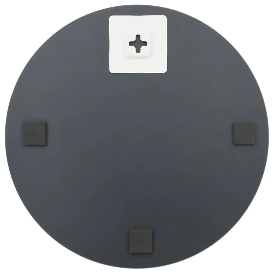 vidaXL - Spiegel - Zilver - Glas - Φ 30 cm