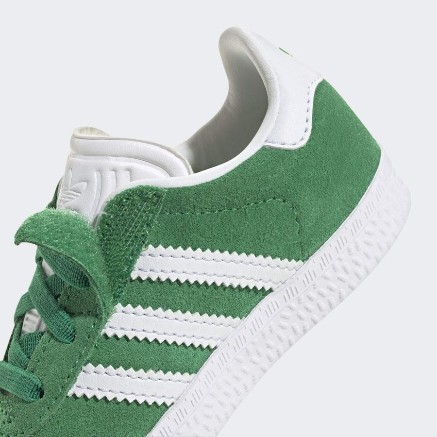 Adidas Original Gazelle Comfort Closure Elastic Laces Shoes Kids