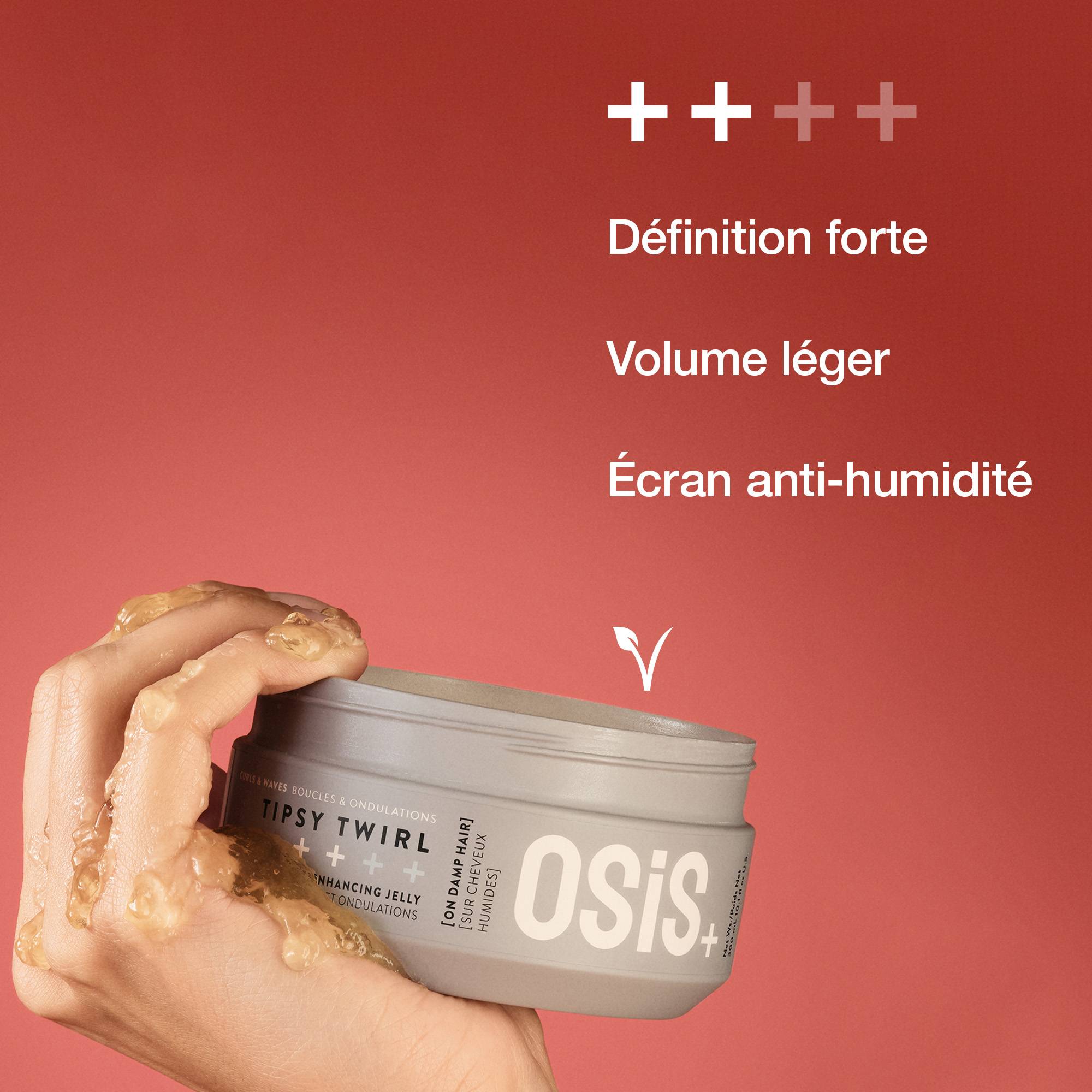 Gelée sublimatrice boucles et ondulations Osis  Tipsy Twirl / 300ml
