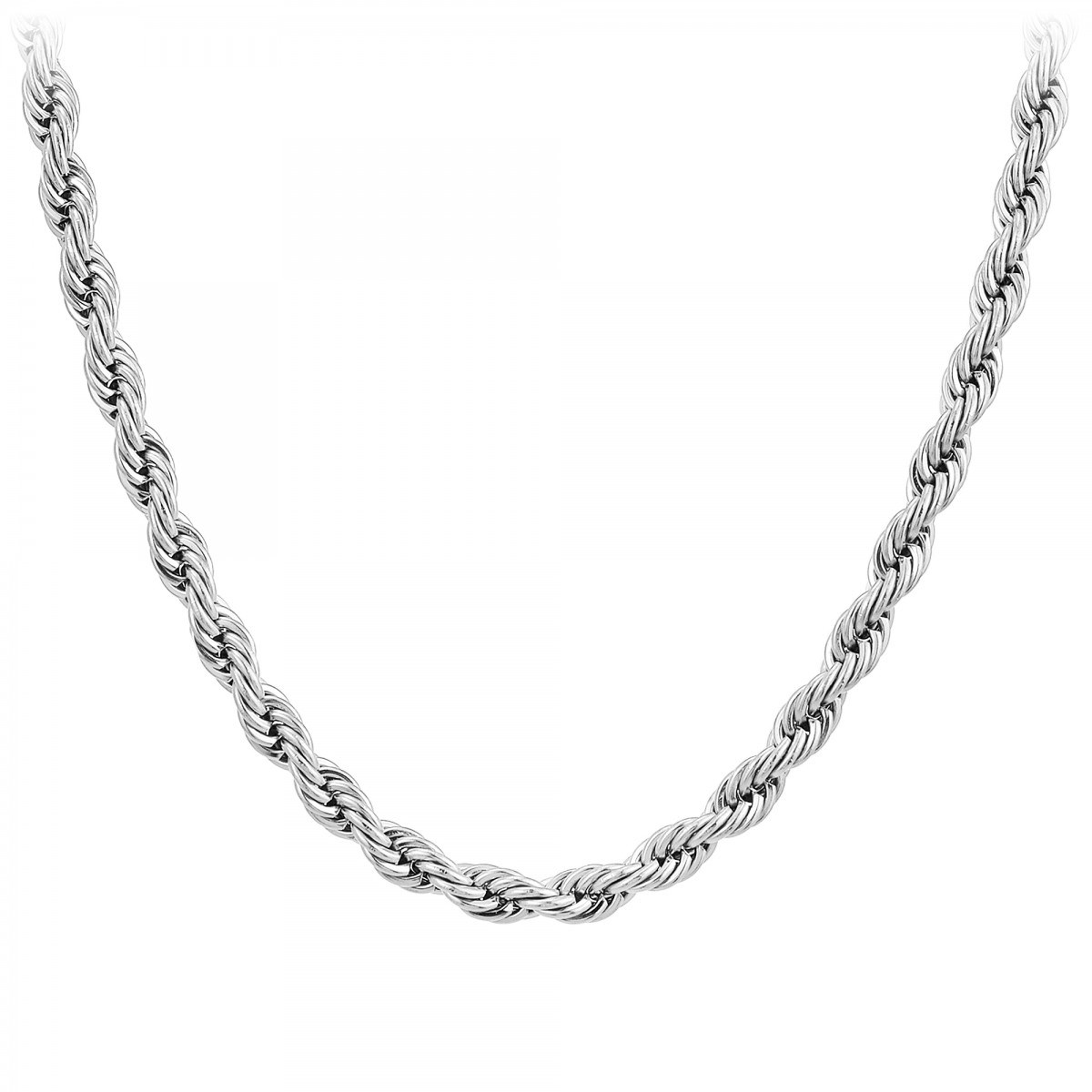 Collier SC Crystal en acier inoxydable