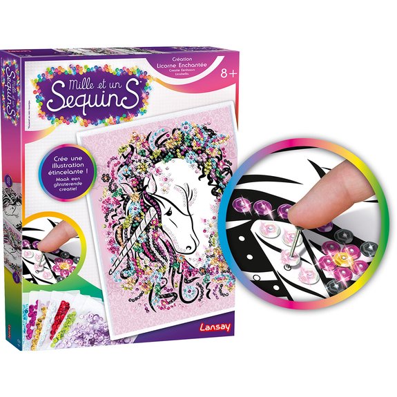 Coffret Mille et un sequins Licorne
