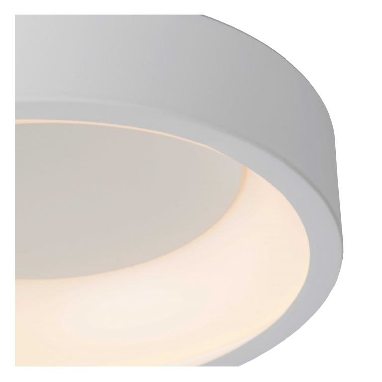 Lucide Talowe plafondlamp Ø80 LED zwart