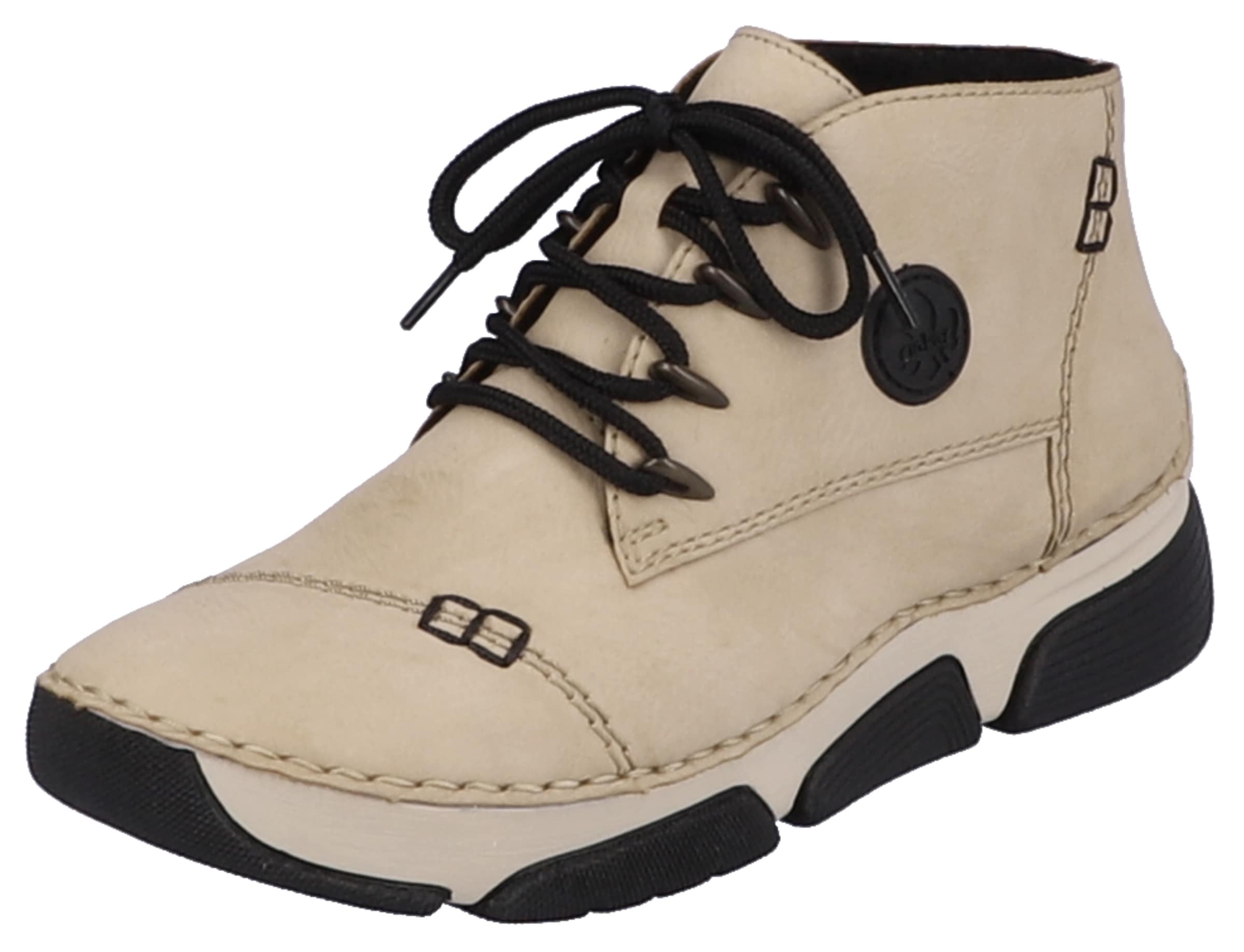 Rieker Schnürboots  mit Ziersteppung