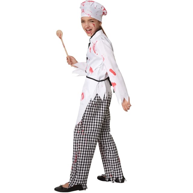Halloween kok børnekostume pige