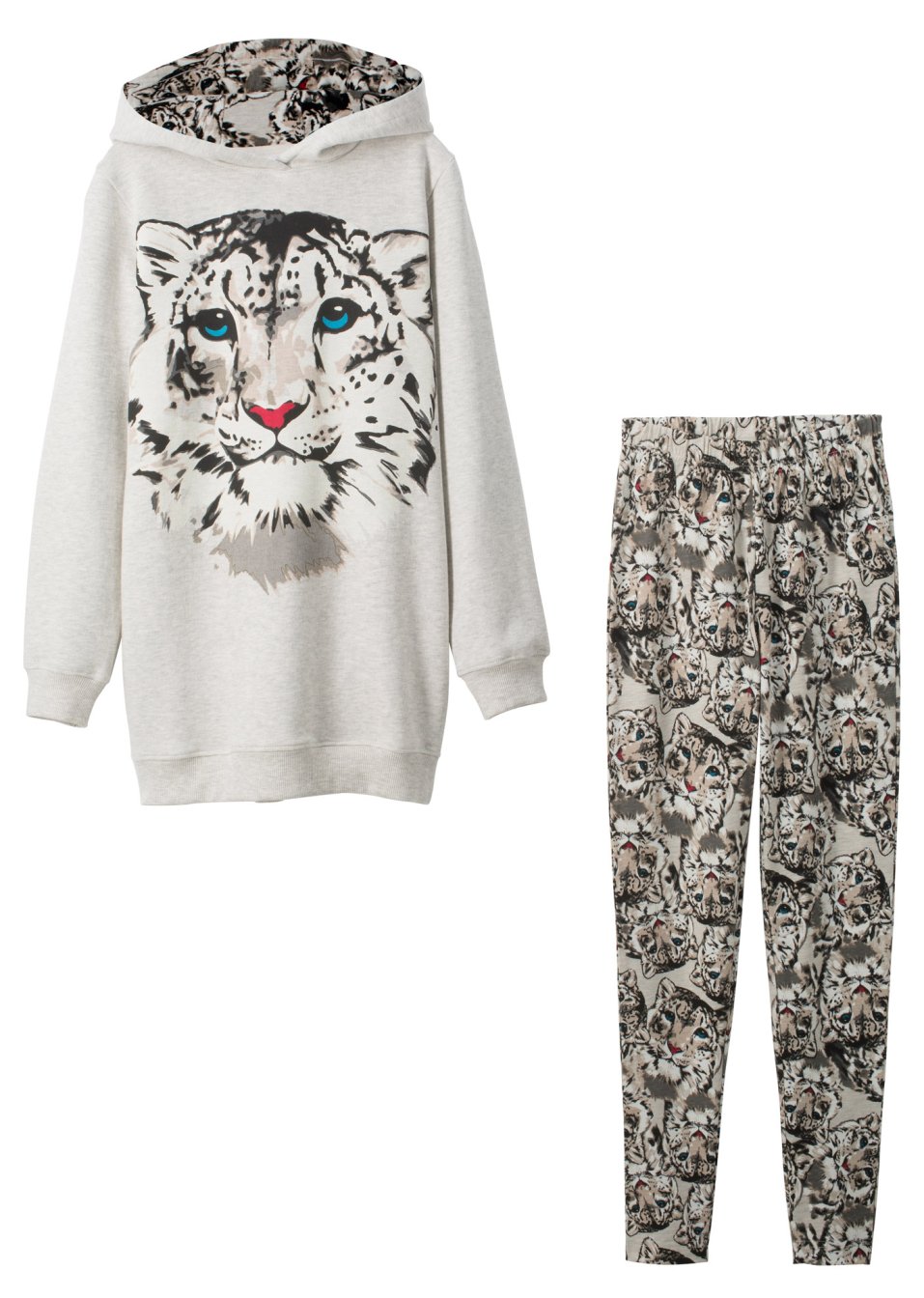 Sweat-shirt + legging fille (Ens. 2 pces.)
