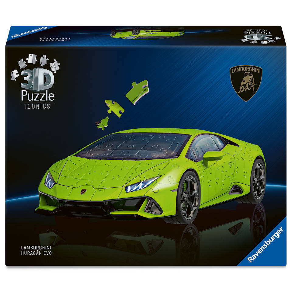 Ravensburger Iconics 3D puzzel Lamborghini Huracán EVO - 108 stukjes