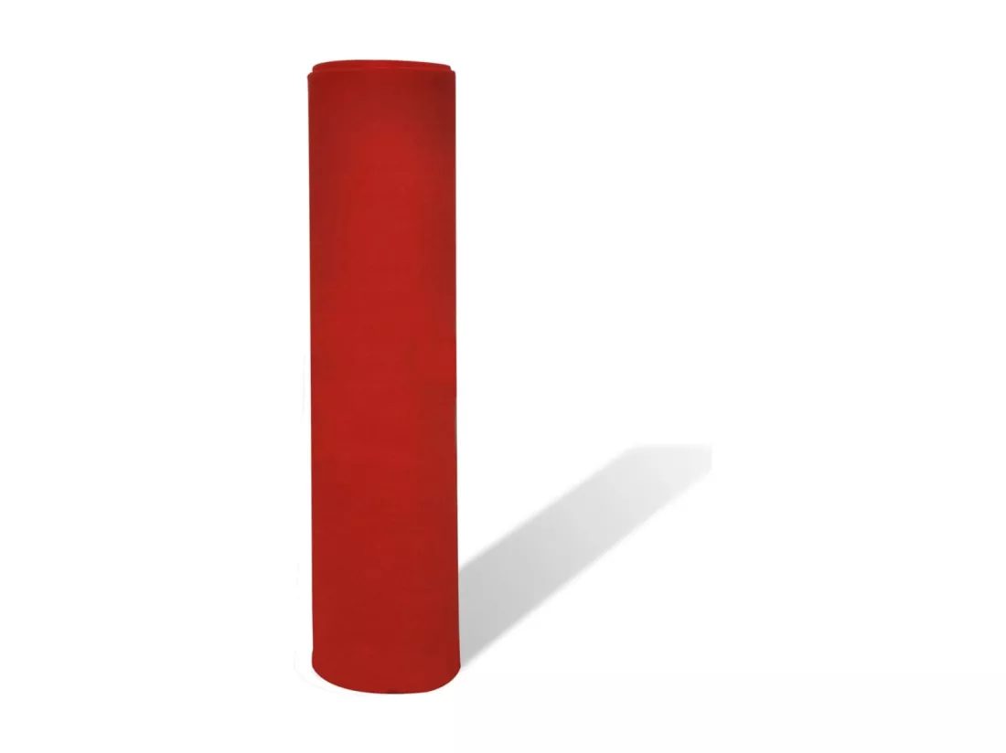 Tapis rouge 1 x 5 m 400 g/m²