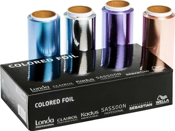 Wella Professionals sæt, Wella Professionals, Wella Professionals, Aluminiumsfolie til frisører, flerfarvet, 4 stk Unisex