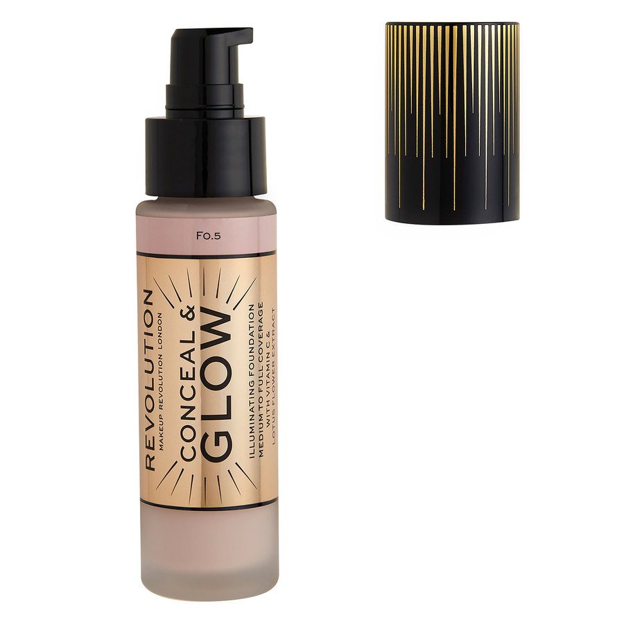 Makeup Revolution Conceal & Glow Foundation F0,5 23ml