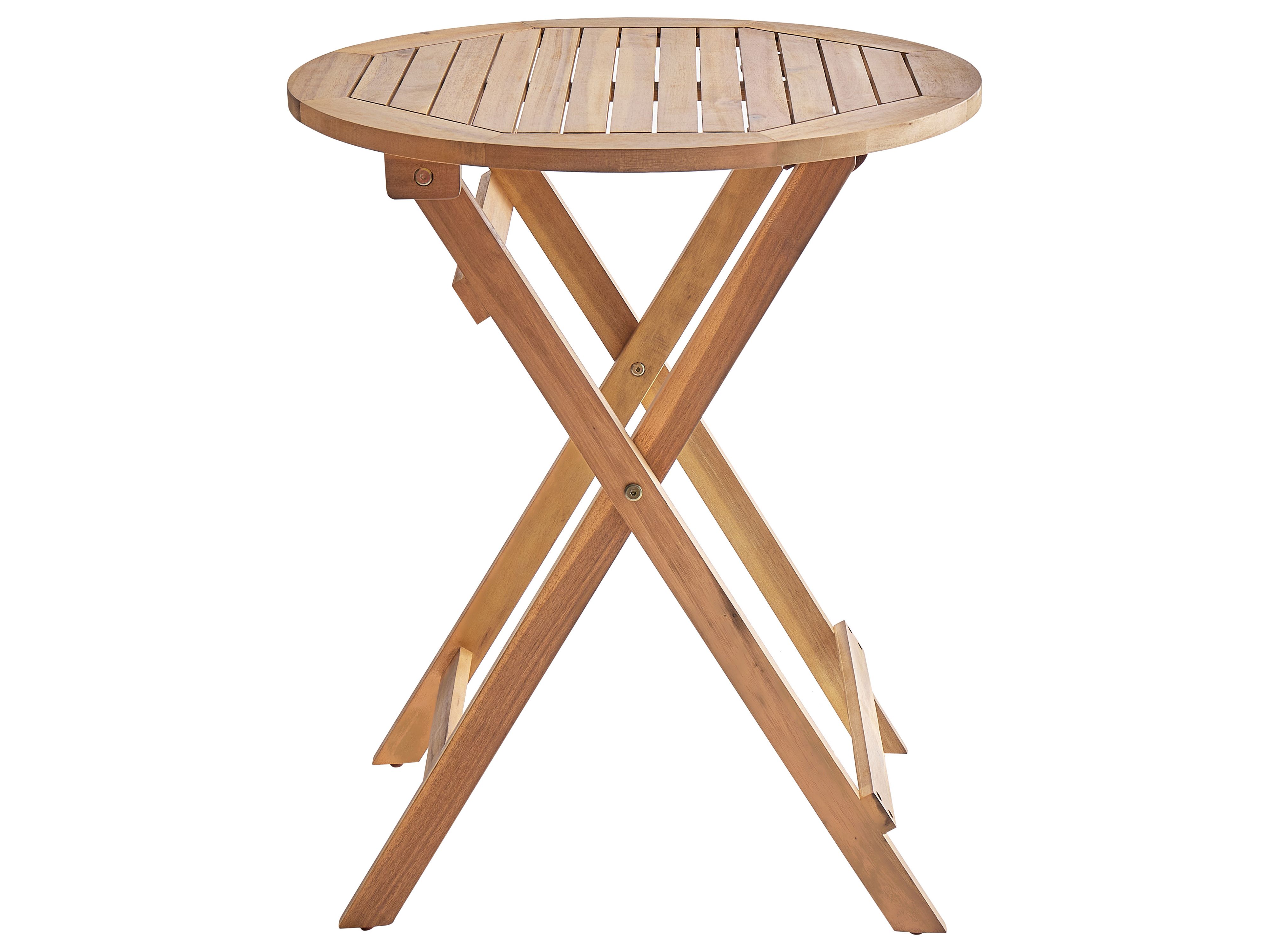 Bistroset inklapbaar PROSSEDI Acaciahout Beige