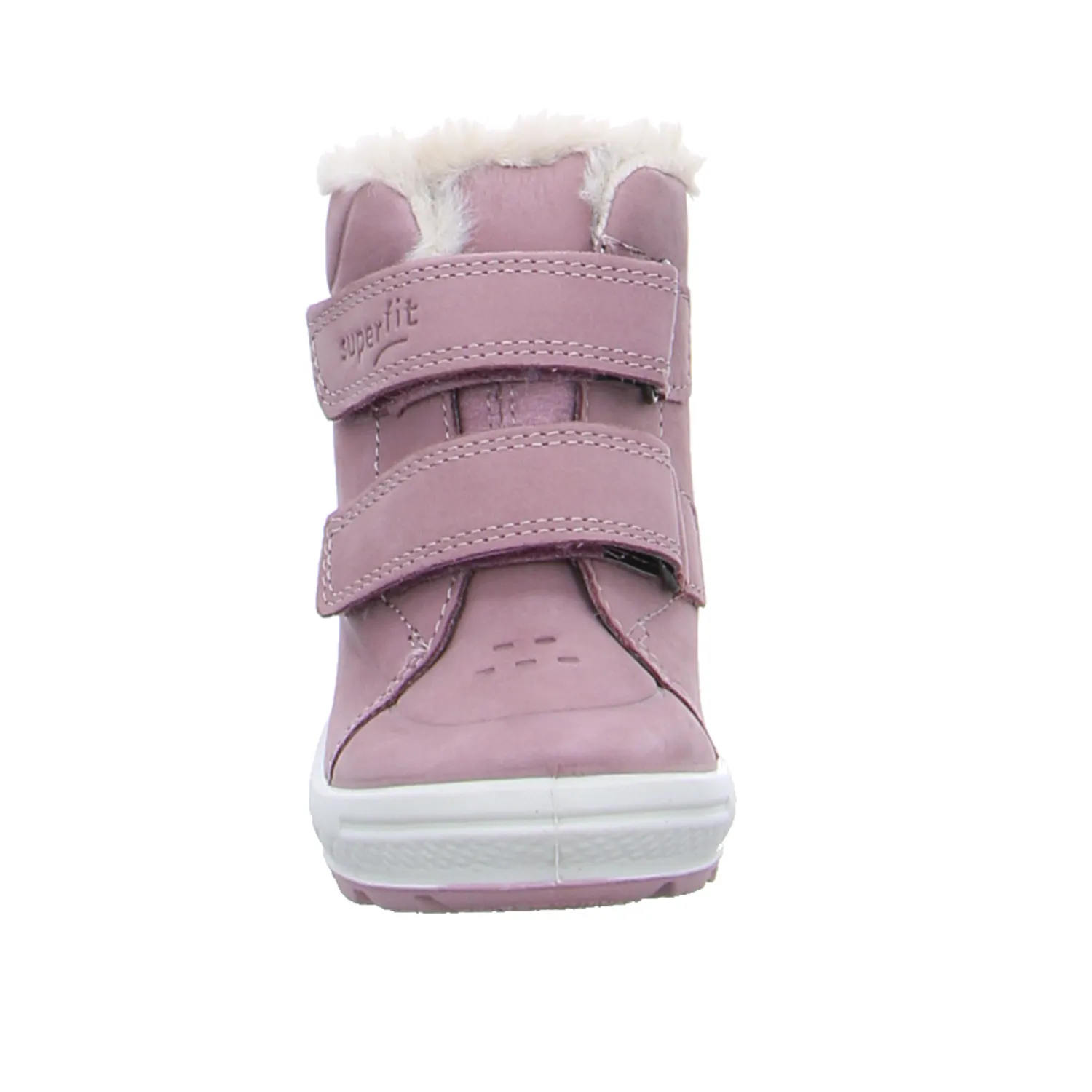 SUPERFIT Kleinkinder-Winter-Bottine Rosa Textil  Baby-Boot