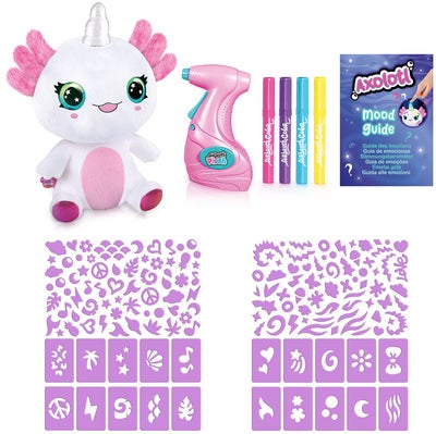 Canal Toys Airbrush Plush Kosedyr Axolotl