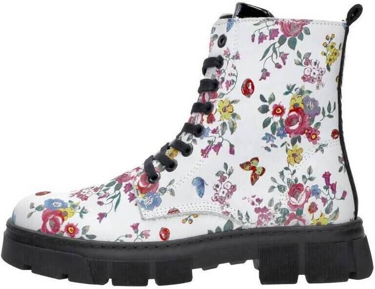 Sub55 Veterschoen hoog Veterschoen hoog Wit
