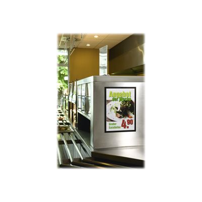 Durable Duraframe - 2 Cadres d'affichage adhésif repositionnable - A3 - noir
