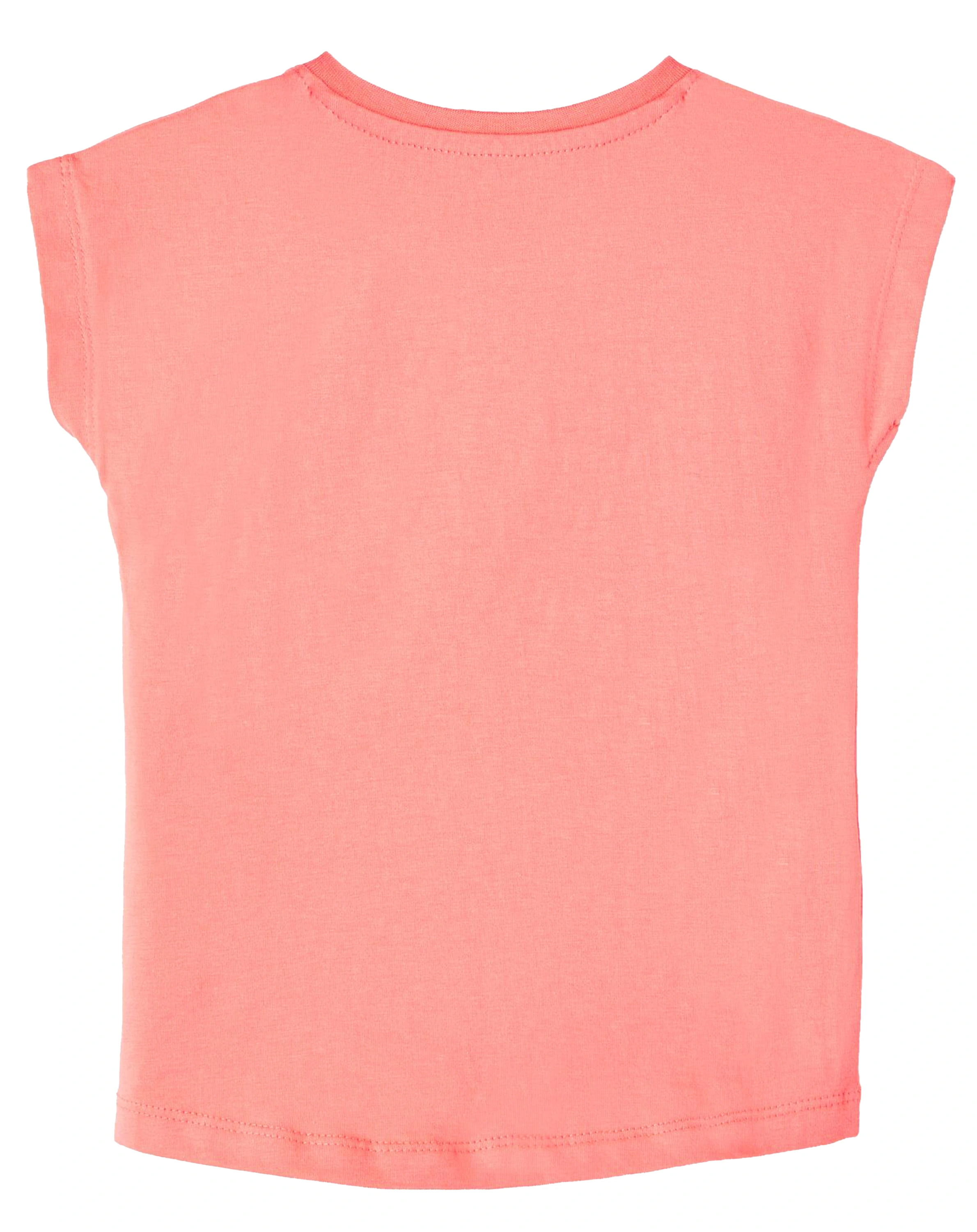 T-Shirt NMFVIOLET in georgia peach