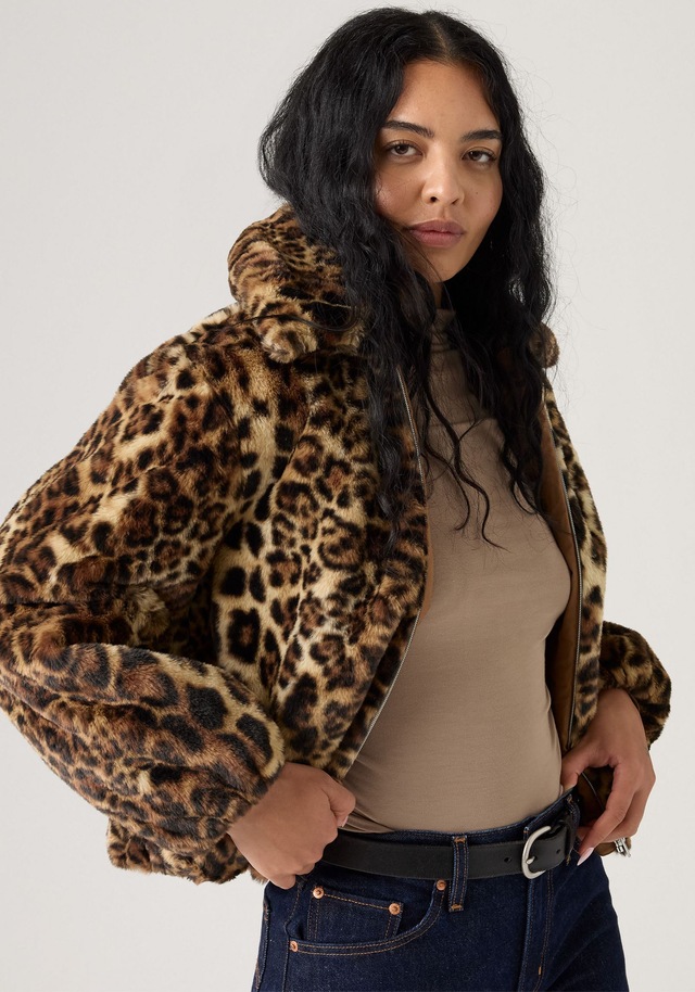 Levi's® Blouson »ELLE SHERPA LEOPA« Animal- Look