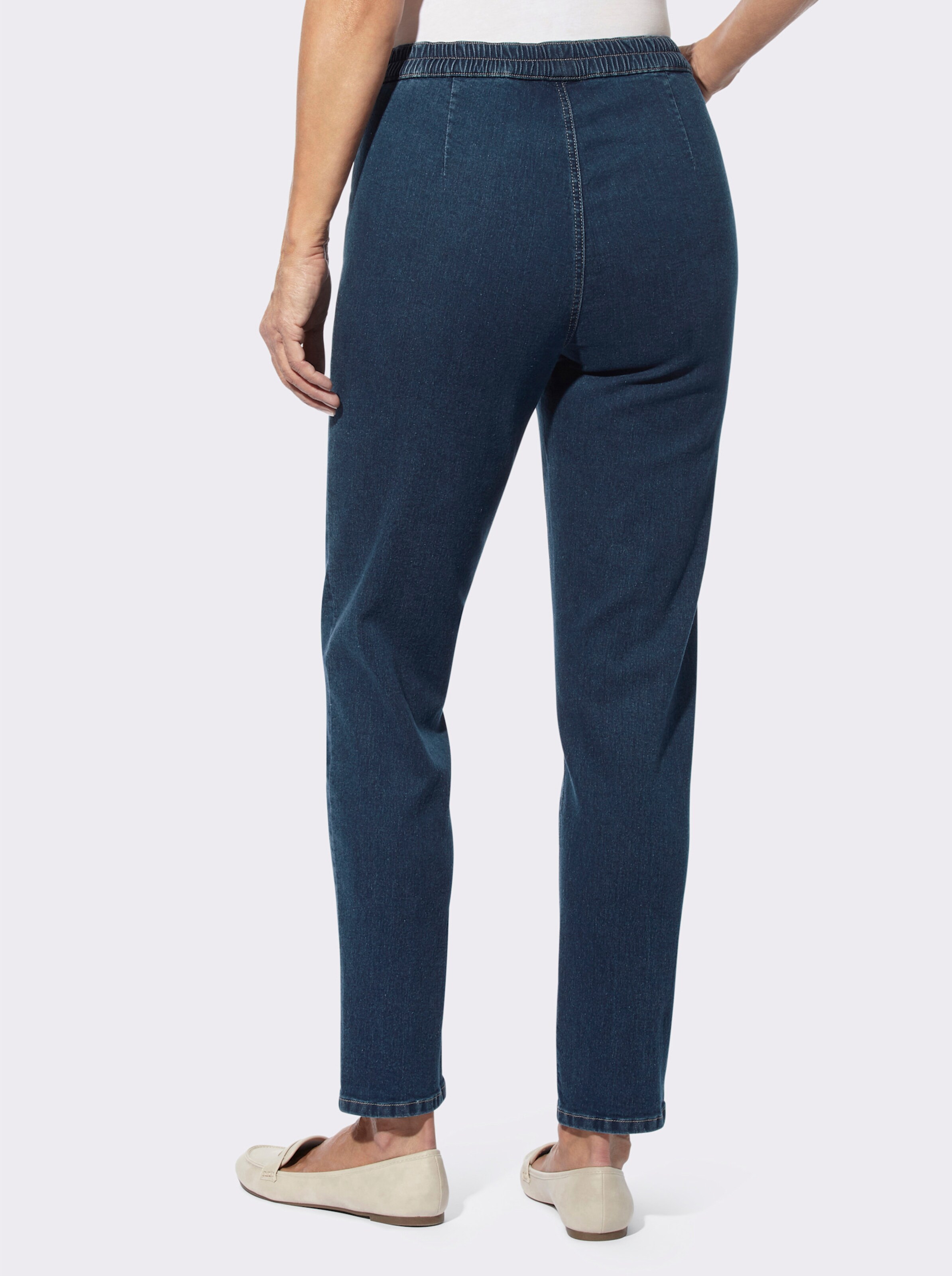 Schlupfjeans in komfortabler Stretch-Qualität