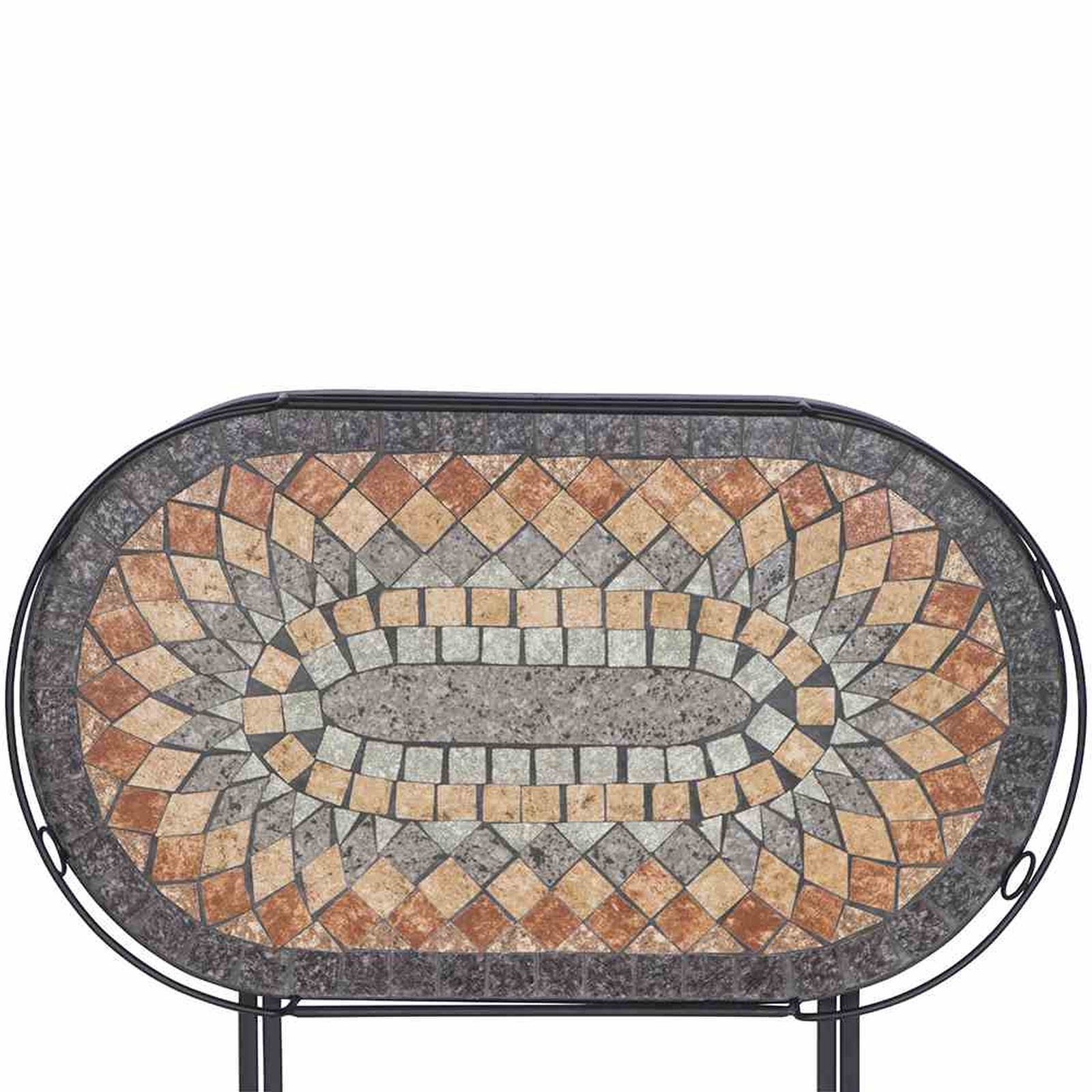 Serviertisch PRATO - schwarz - Mosaik