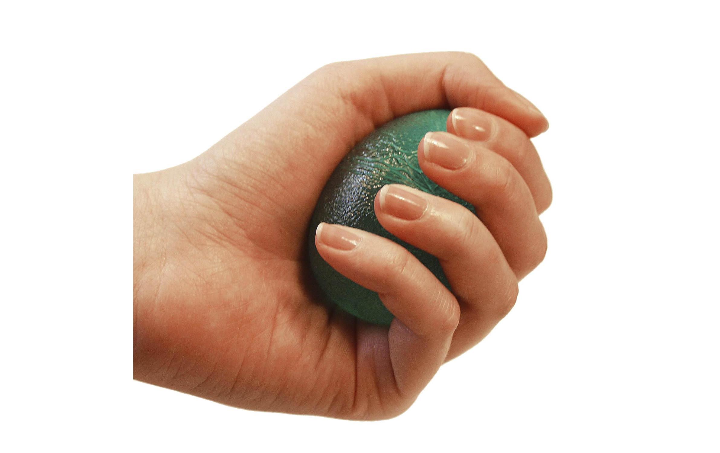Press-Egg grün starkKräftigung der Hand- und Unterarmmuskulatur