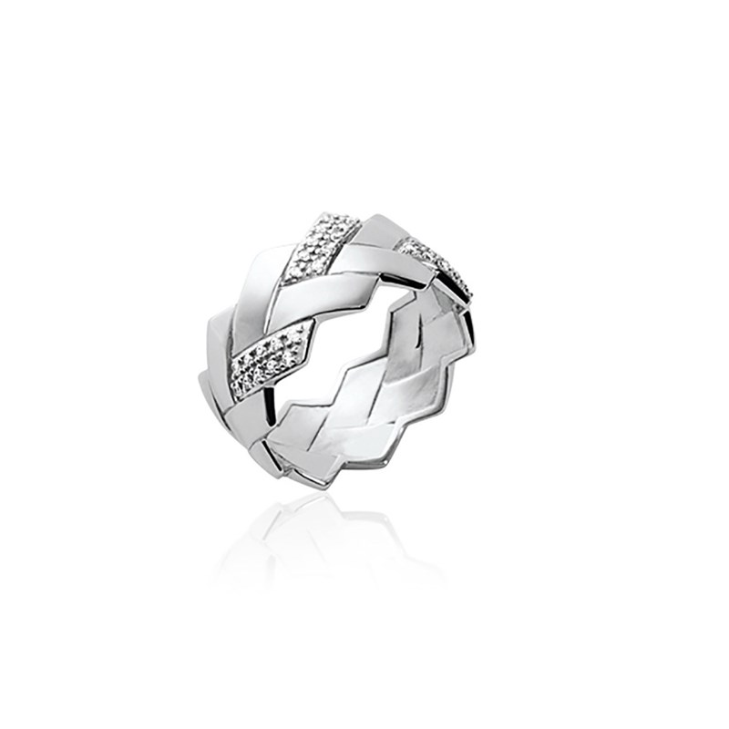 Bague Femme - Argent 925 - Oxyde de zirconium