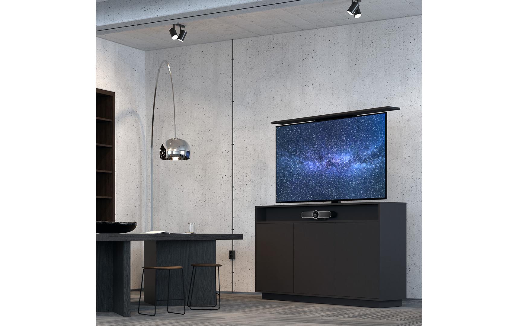 TV-Lift Möbel inkl. TV Liftsystem max. 50 kg<br>Schrank für TV-Geräte und Displays - 65