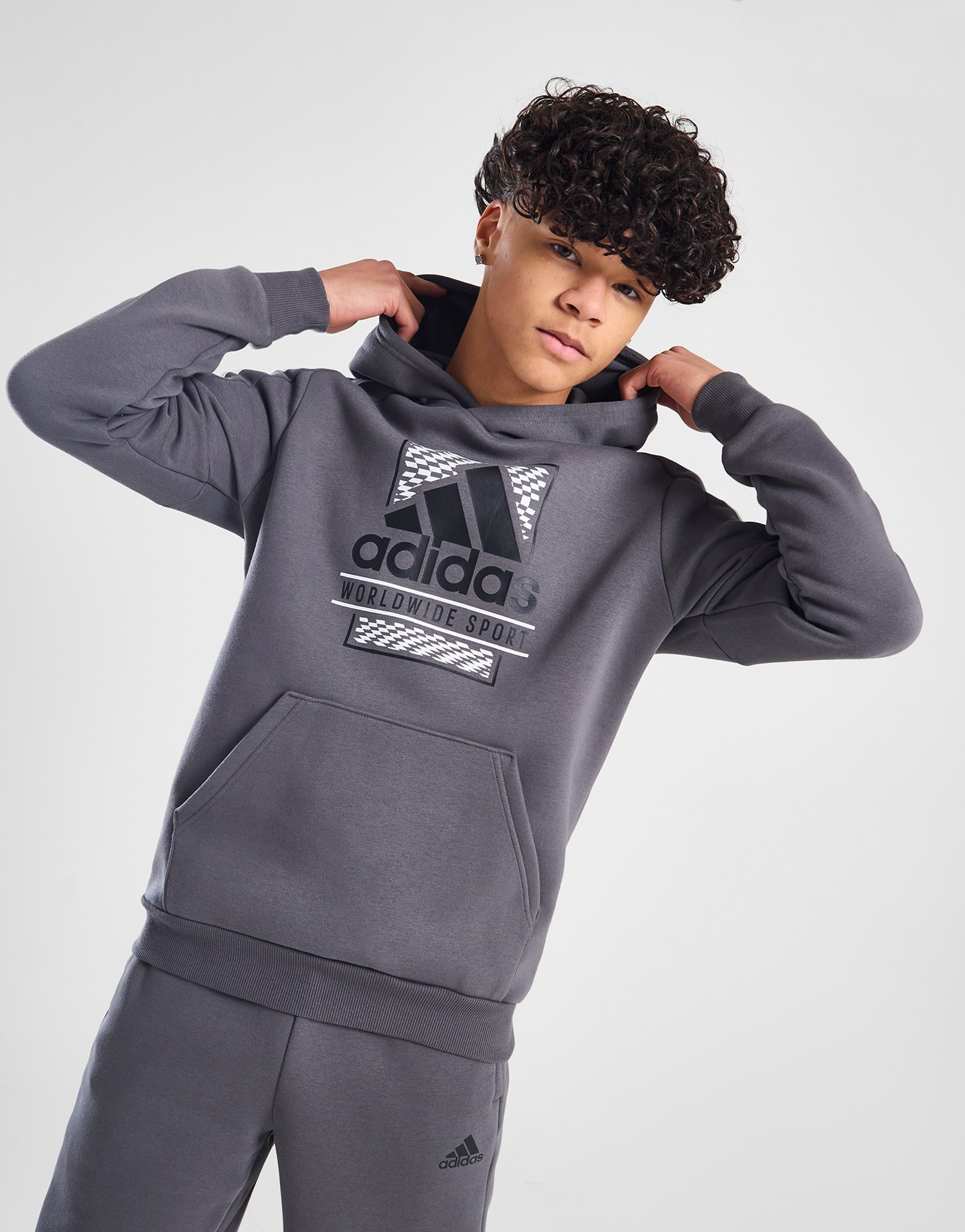 adidas Sweat à Capuche Logo Junior