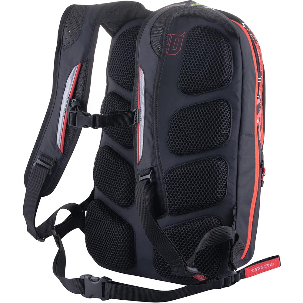 Alpinestars - Sac à dos City Hunter Monster Fabio Quartararo Noir / Rouge
