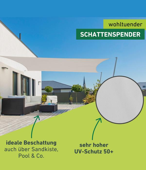 Windhager Sonnensegel Cannes, rechteckig, ca.