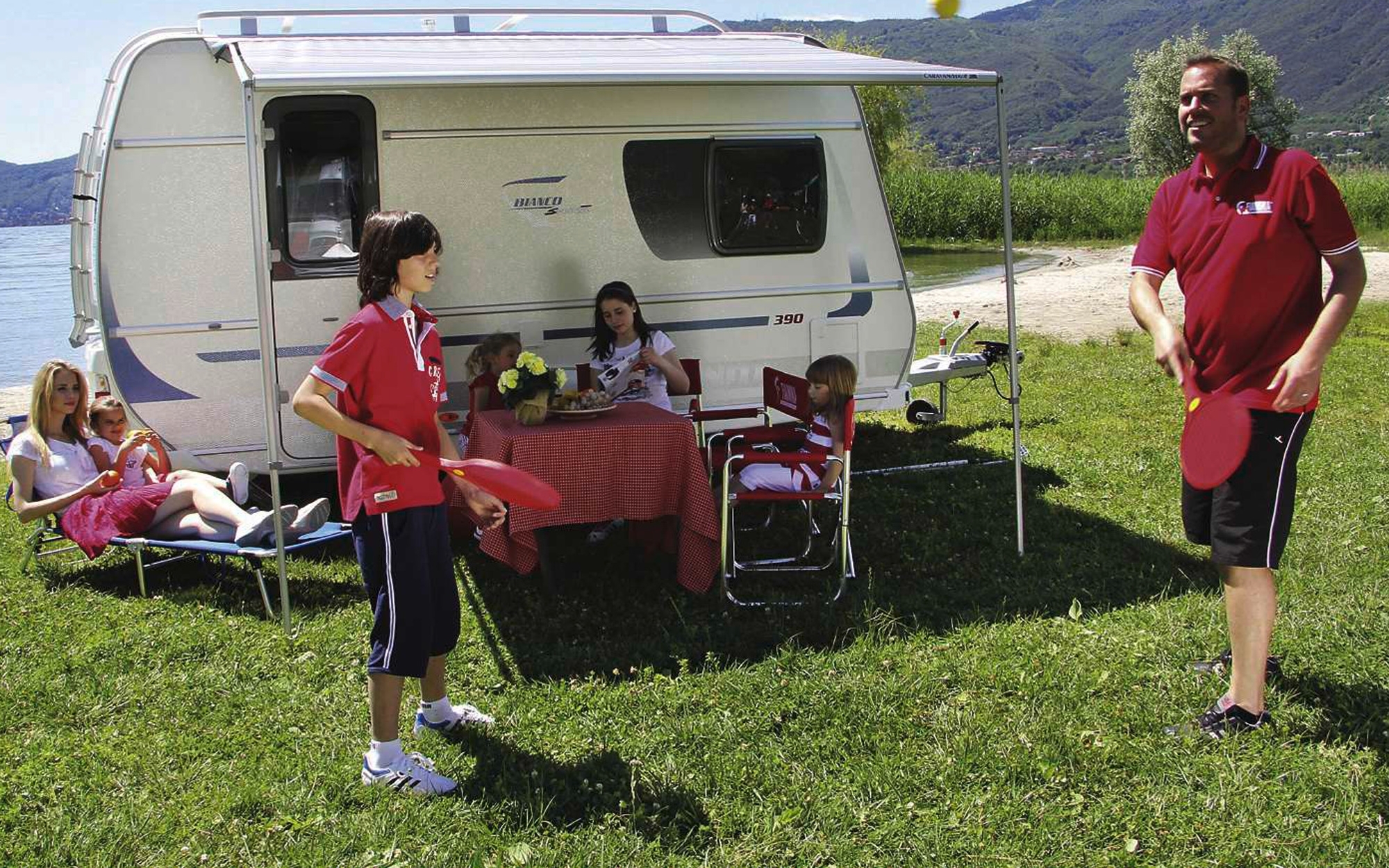 Fiamma Sackmarkise für die Kederschiene Caravanstore  Royal Blue 190 cm