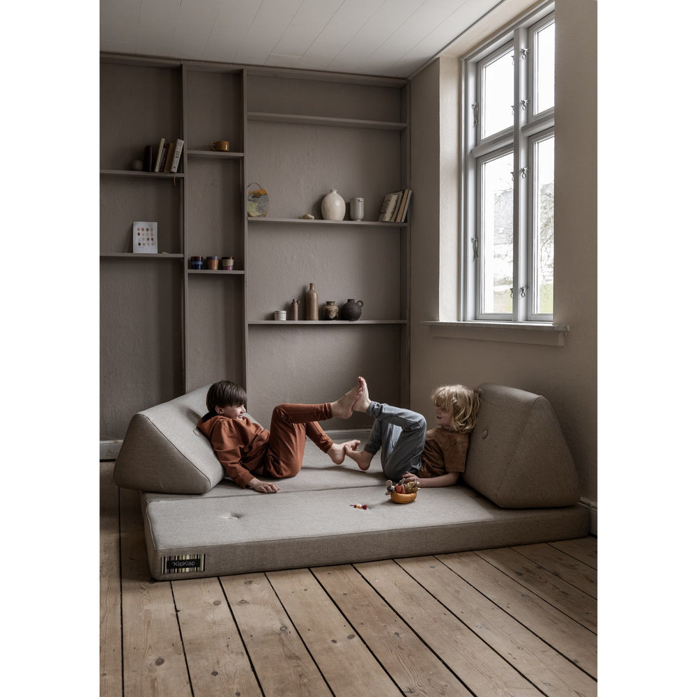 Køb by KlipKlap Legemadras 3 fold Sand With Sand KK XL 200 Cm