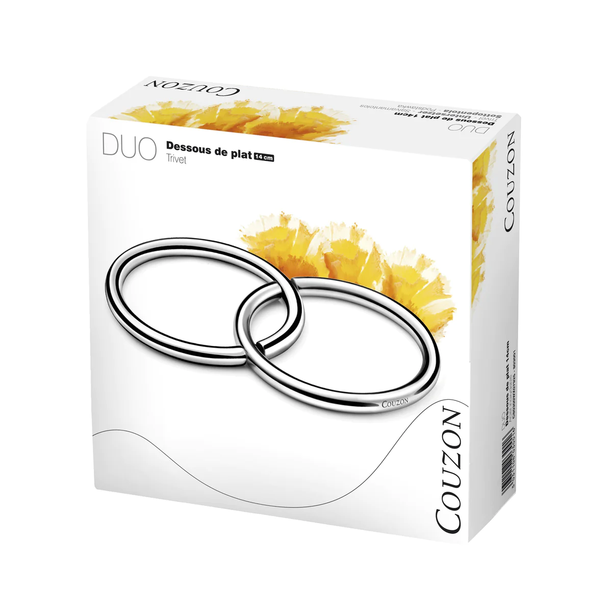 Duo - Dessous de plat anneaux Couzon