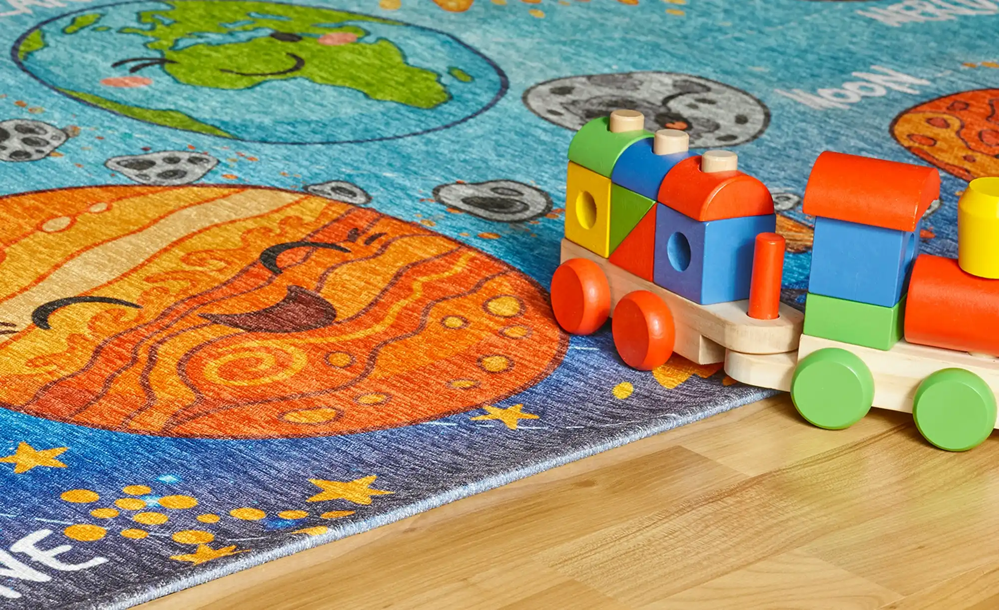 Kinderteppich Solarsystem