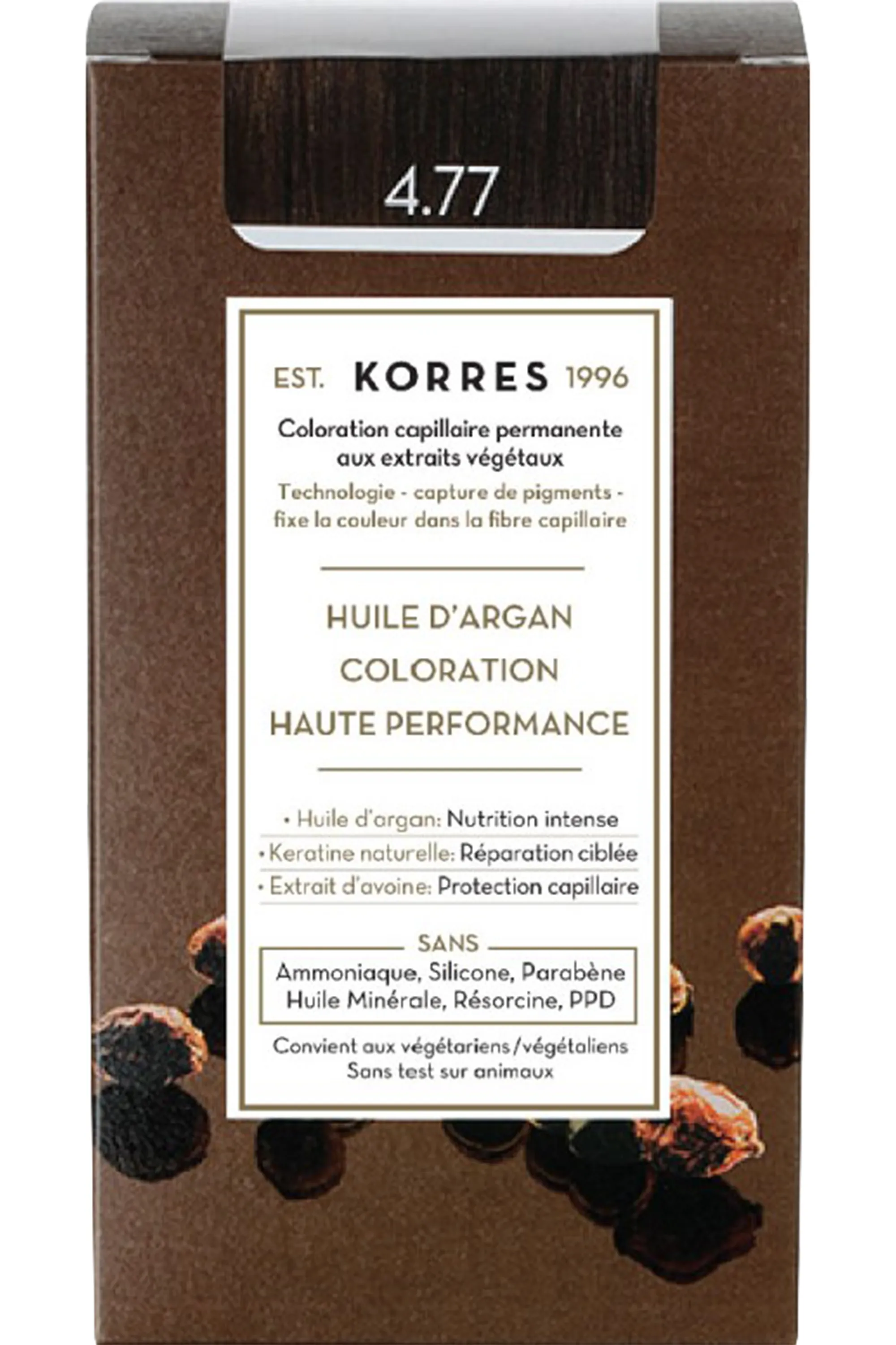 Korres Coloration permanente huile d’argan