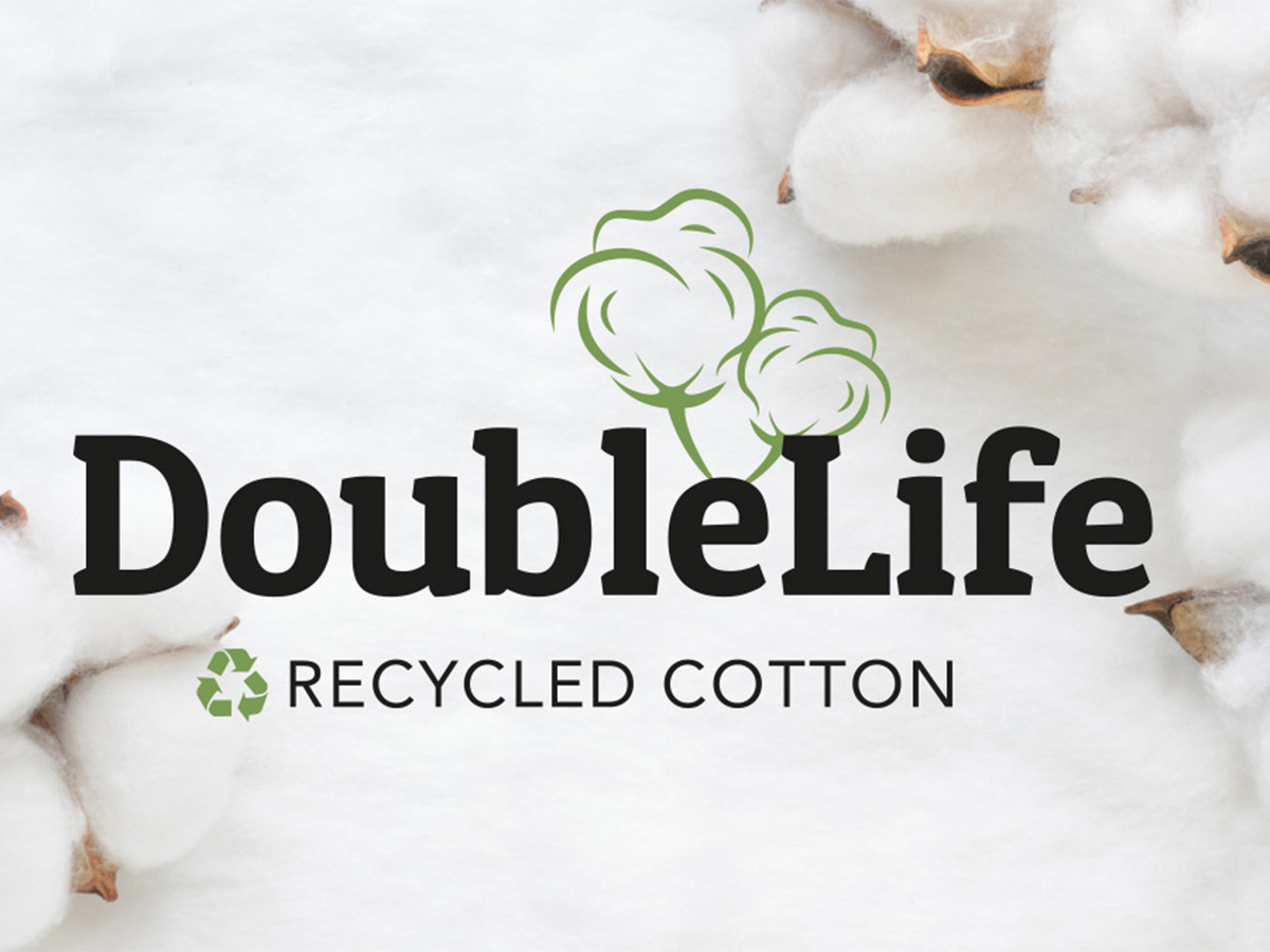 DoubleLife 70 x 140 cm set van 4 handdoeken - groen