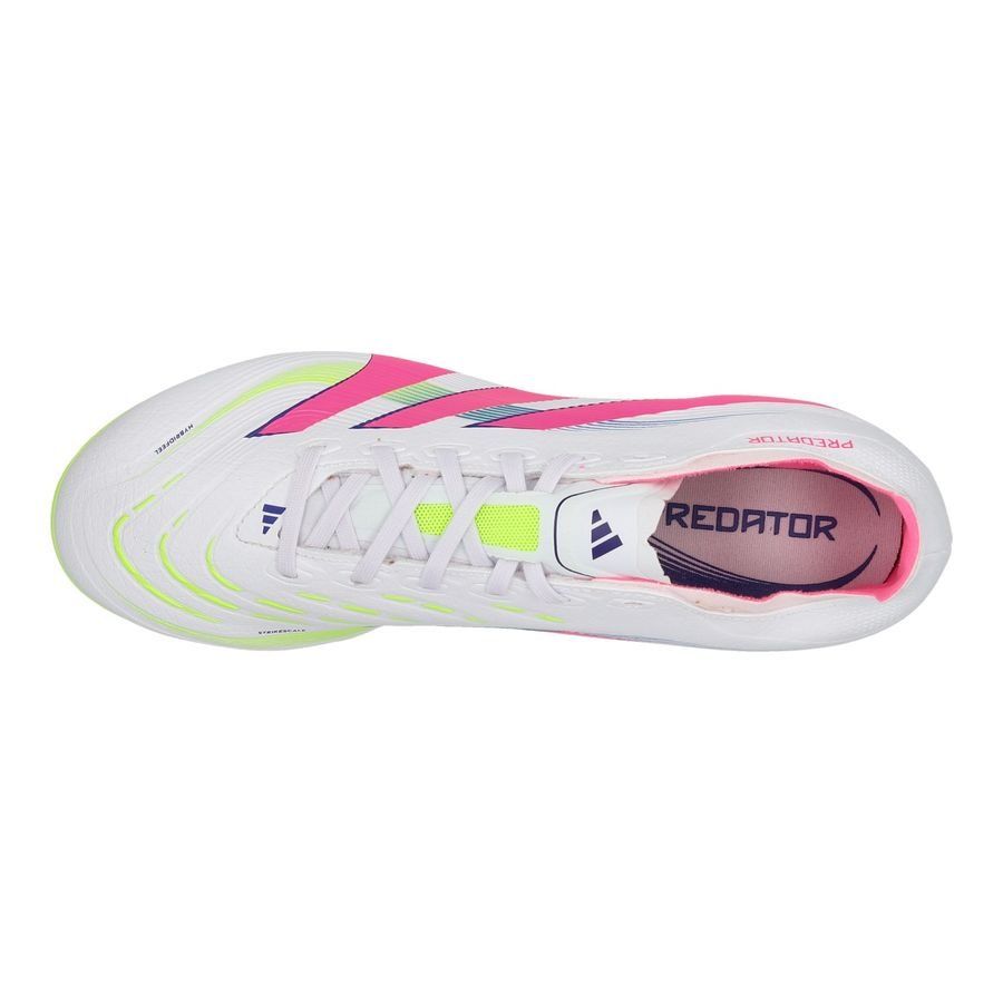 adidas Predator League MG Celestial Victory - Blanc/Lucid Pink/Lucid Lemon