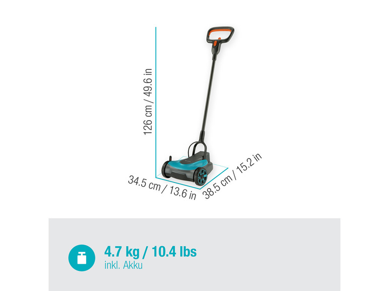 Accu-grasmaaier HandyMower 22/18V P4A