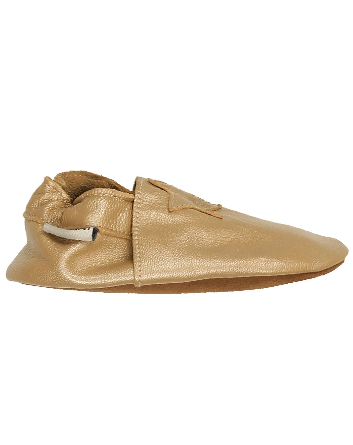 Krabbelschuhe STAR in gold