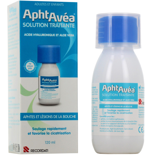 Solution traitante Aphtavéa - Aphtes et lésions de la bouche