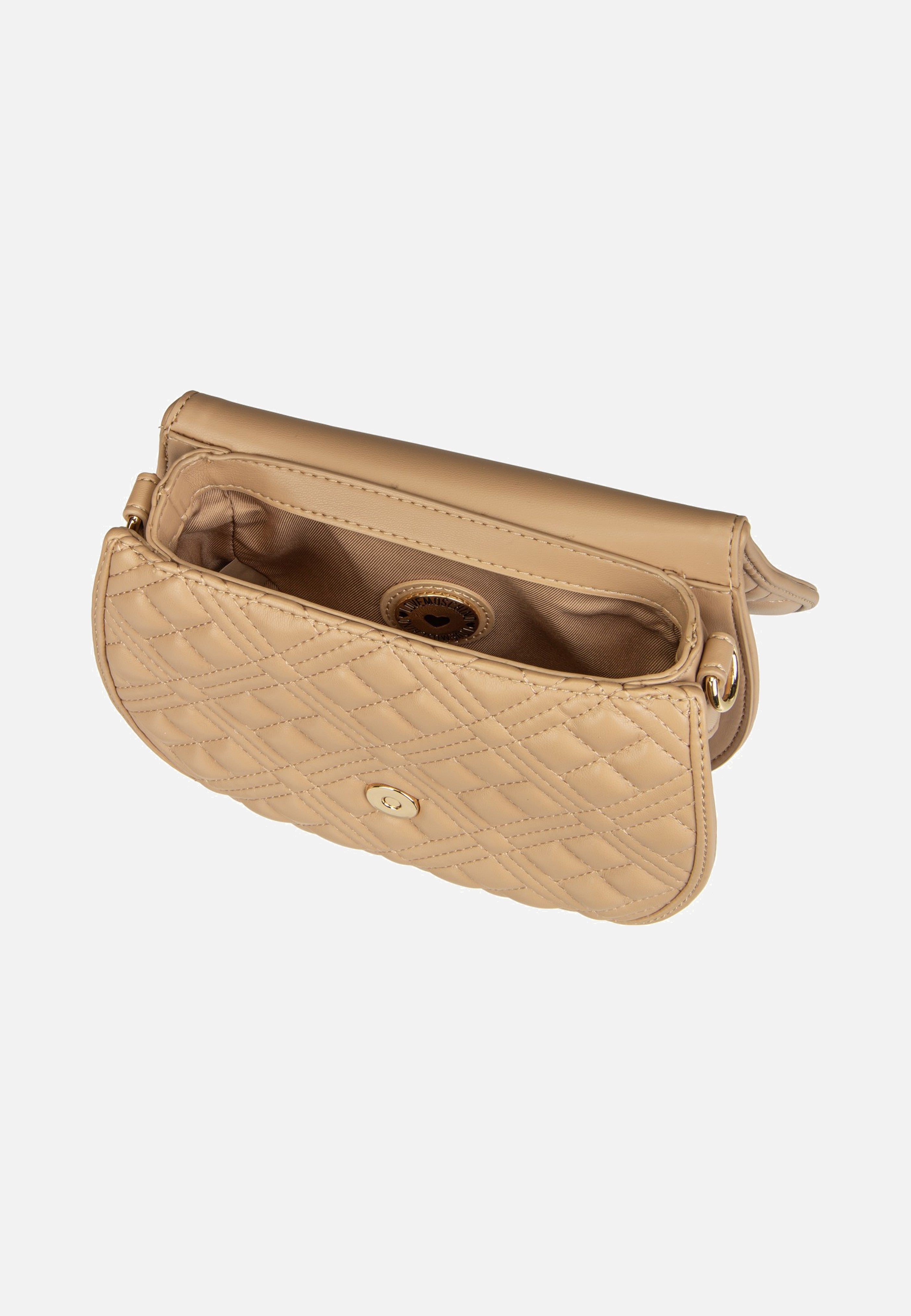 Quilted Bag 4112 Beige - Crossbody Bag