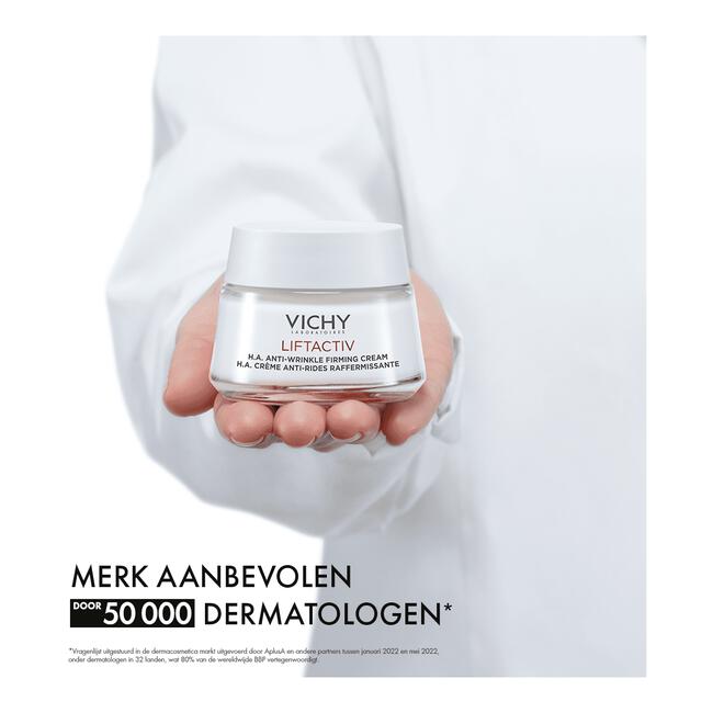 Vichy Liftactiv H.A. Verstevigende Crème Droge Huid 50 ML