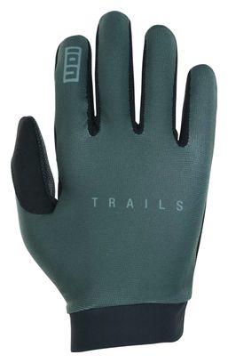 Gants VTT ION Logo Vert Unisexe