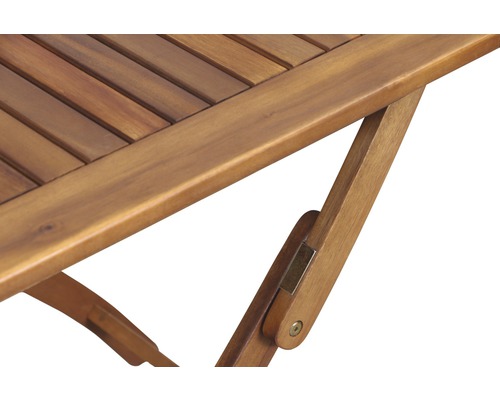 Klaptafel Siena Garden acacia 70x70x74 cm bruin