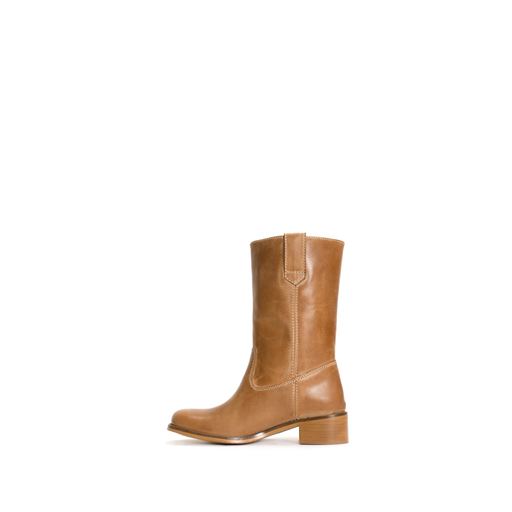 Dico Copenhagen Julia Gaucho Støvler, Dark Tan, 42