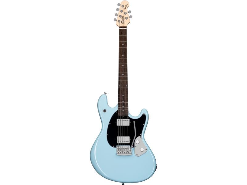 Sterling by Music Man E-Gitarre StingRay – Daphne Blue E-Gitarre im Vintage-Stil